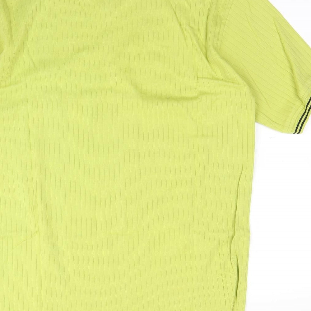 Mainstream Mens Green    T-Shirt Size L