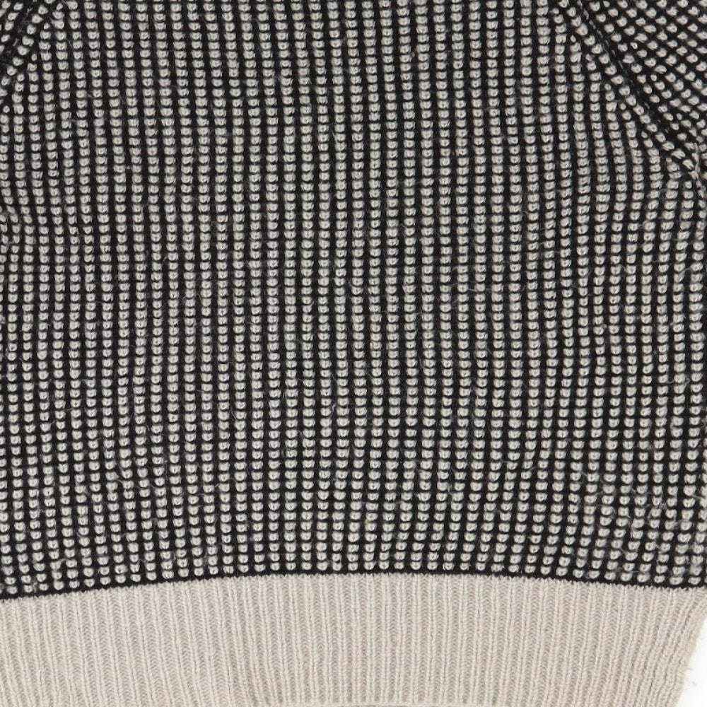 Papaya Womens Beige Herringbone  Pullover Jumper Size 10