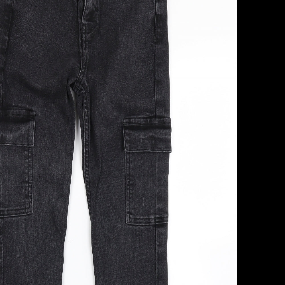 New Look Womens Black   Straight Jeans Size 10 L28 in