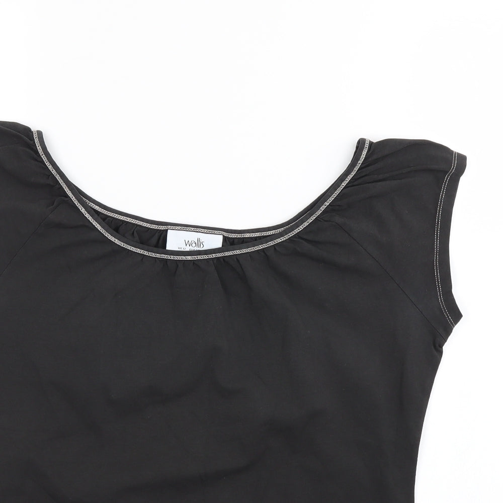 Wallis Womens Grey   Basic Tank Size 12