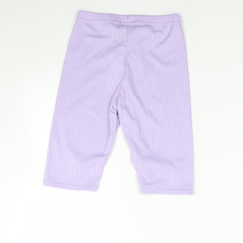 I SAW IT FIRST Womens Purple   Biker Shorts Size 6