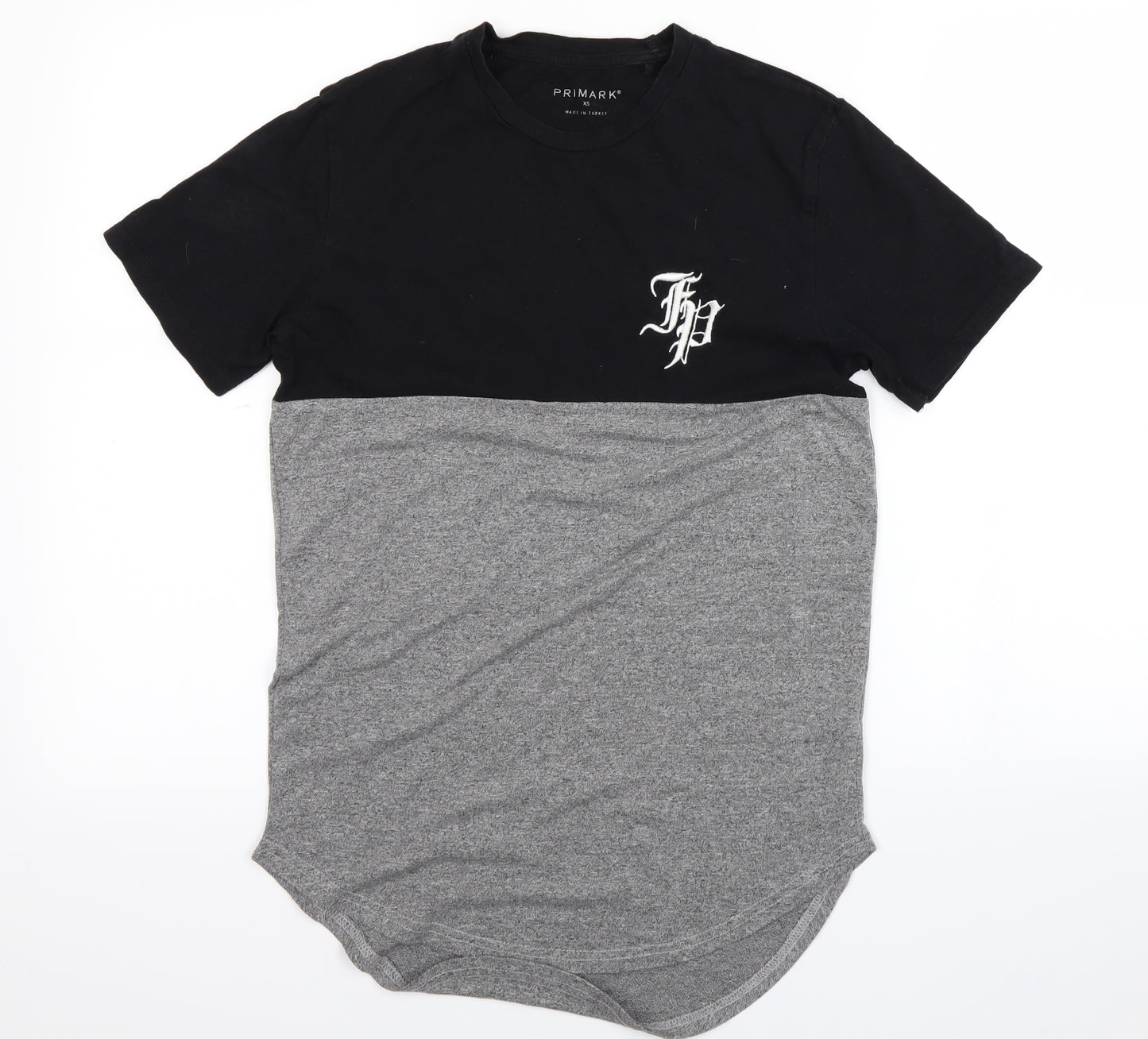 Primark Mens Grey    T-Shirt Size XS