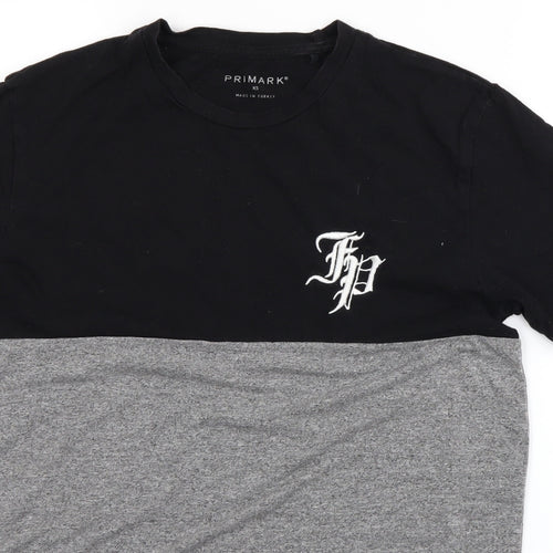 Primark Mens Grey    T-Shirt Size XS