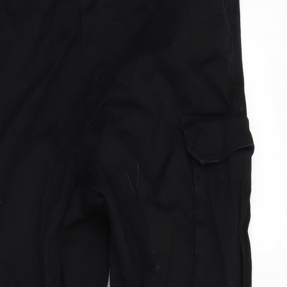 H&M Mens Black   Trousers  Size M L30 in