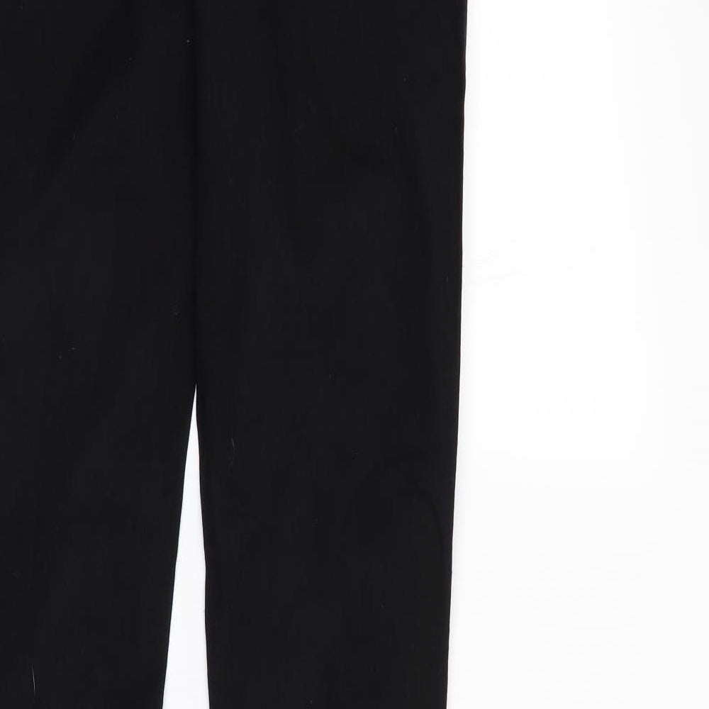 Denim & Co. Womens Black   Straight Jeans Size 8 L30 in