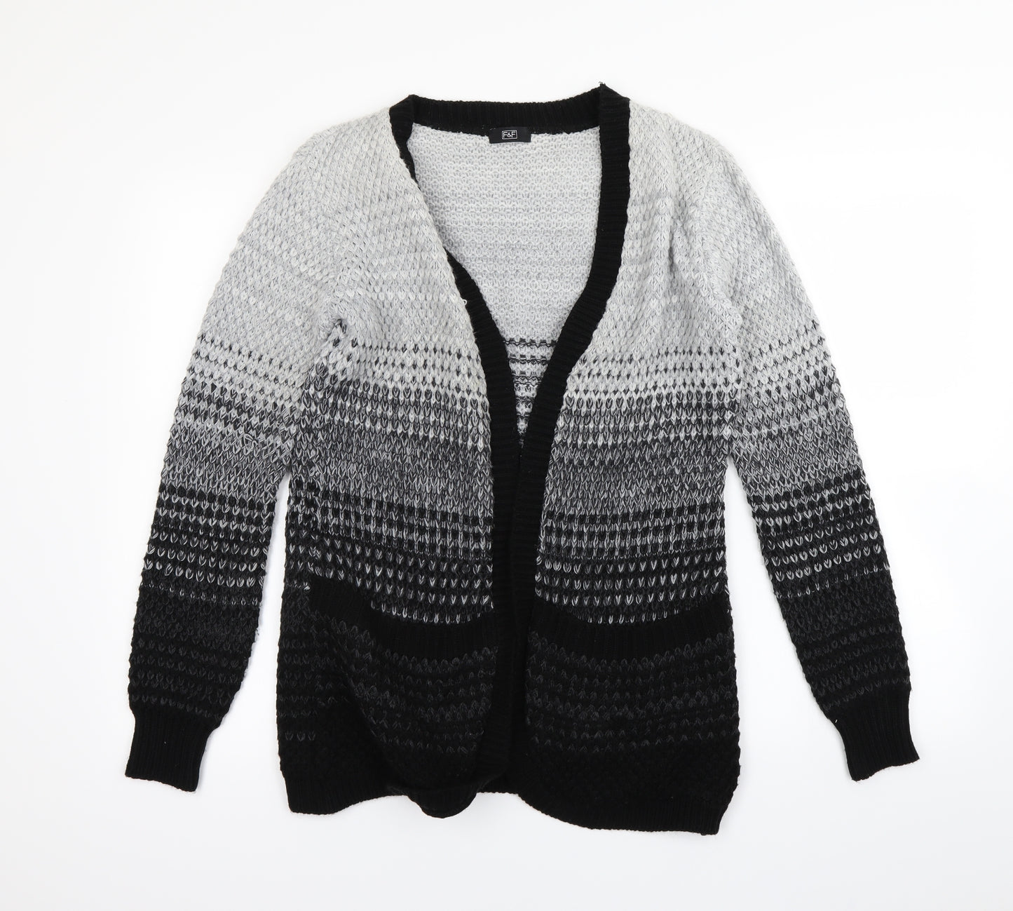 F&F Womens Black   Cardigan Jumper Size 10