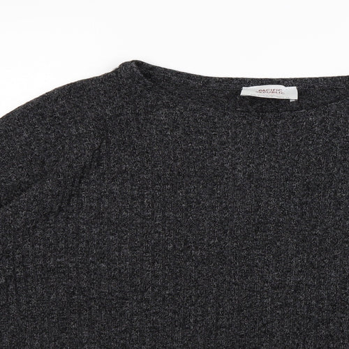Pacific Republic Womens Grey   Pullover Jumper Size S