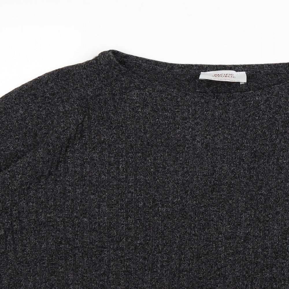 Pacific Republic Womens Grey   Pullover Jumper Size S