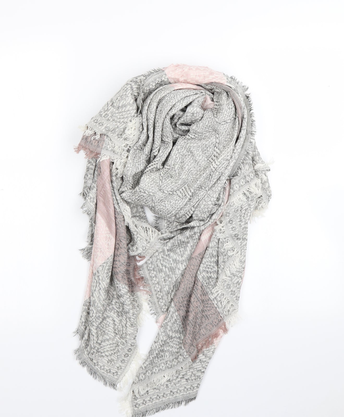 Preworn Womens Grey    Scarf