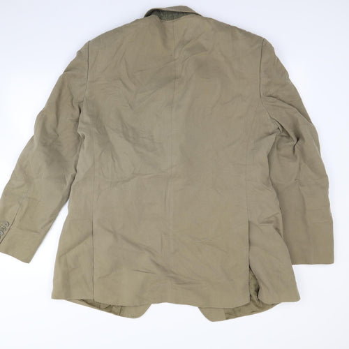 Miani Mens Green   Jacket Blazer Size XL