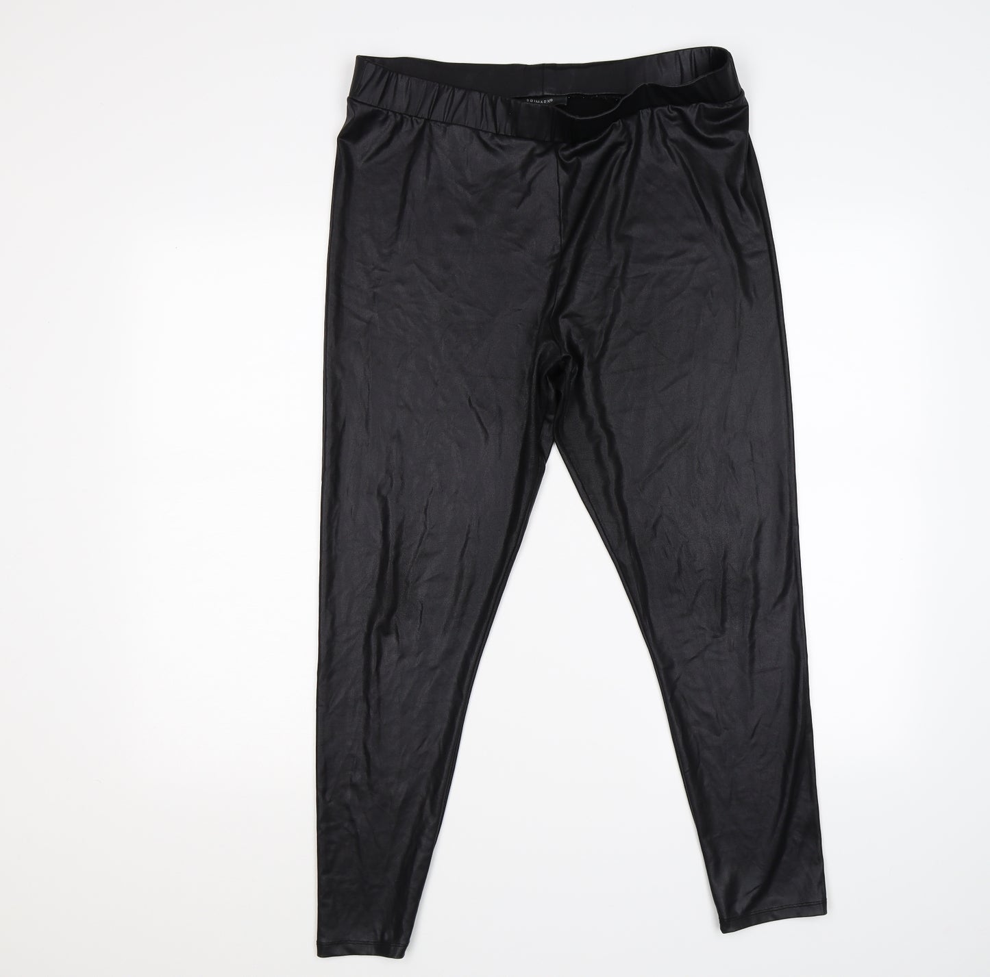 Primark Womens Black   Jegging Leggings Size 14 L25 in
