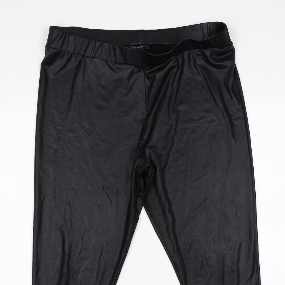 Primark Womens Black   Jegging Leggings Size 14 L25 in