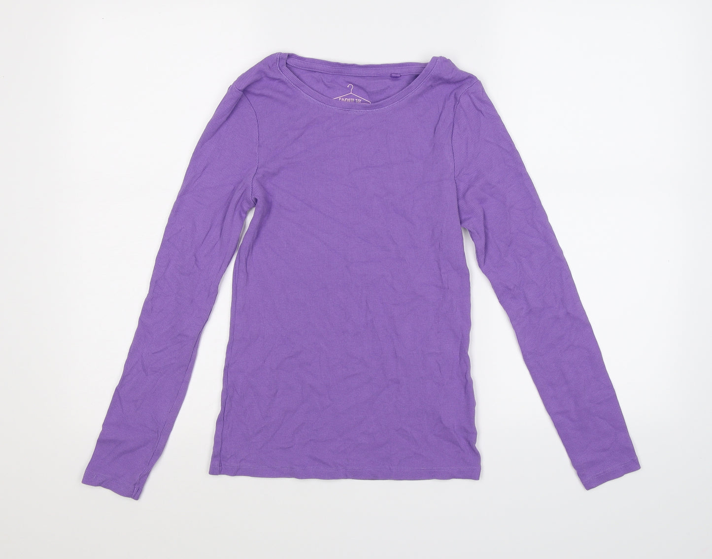 NEXT Womens Purple  Knit Basic T-Shirt Size 14