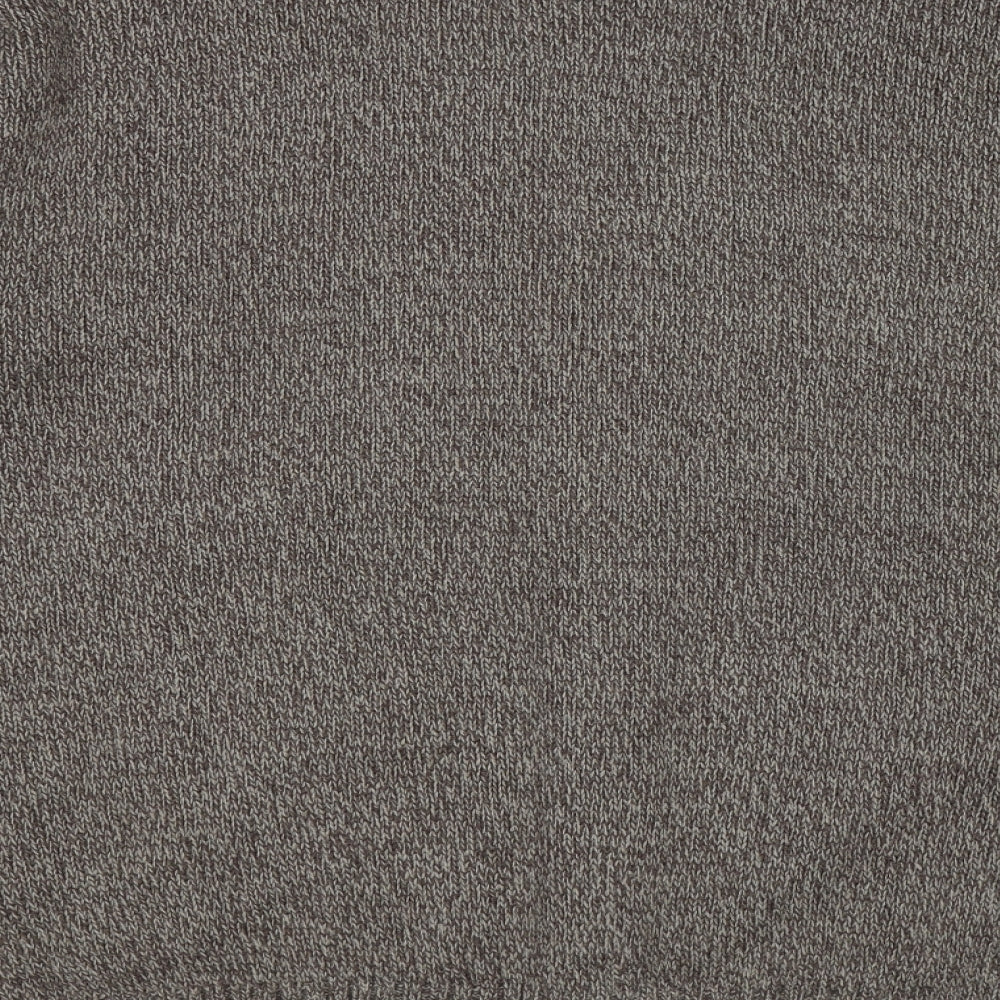 premier man Mens Brown  Knit Cardigan Jumper Size M