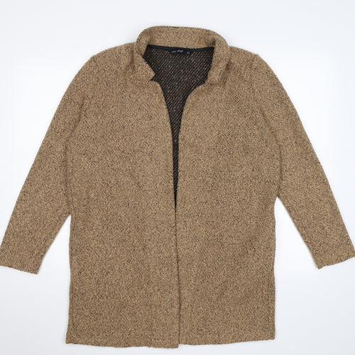 F&F Womens Brown   Cardigan Jumper Size 14