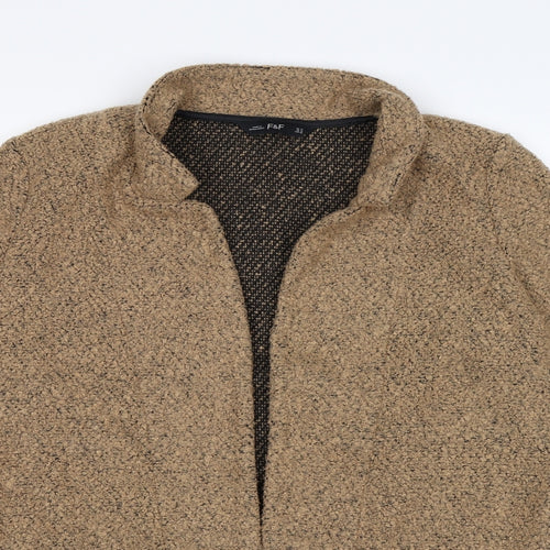 F&F Womens Brown   Cardigan Jumper Size 14