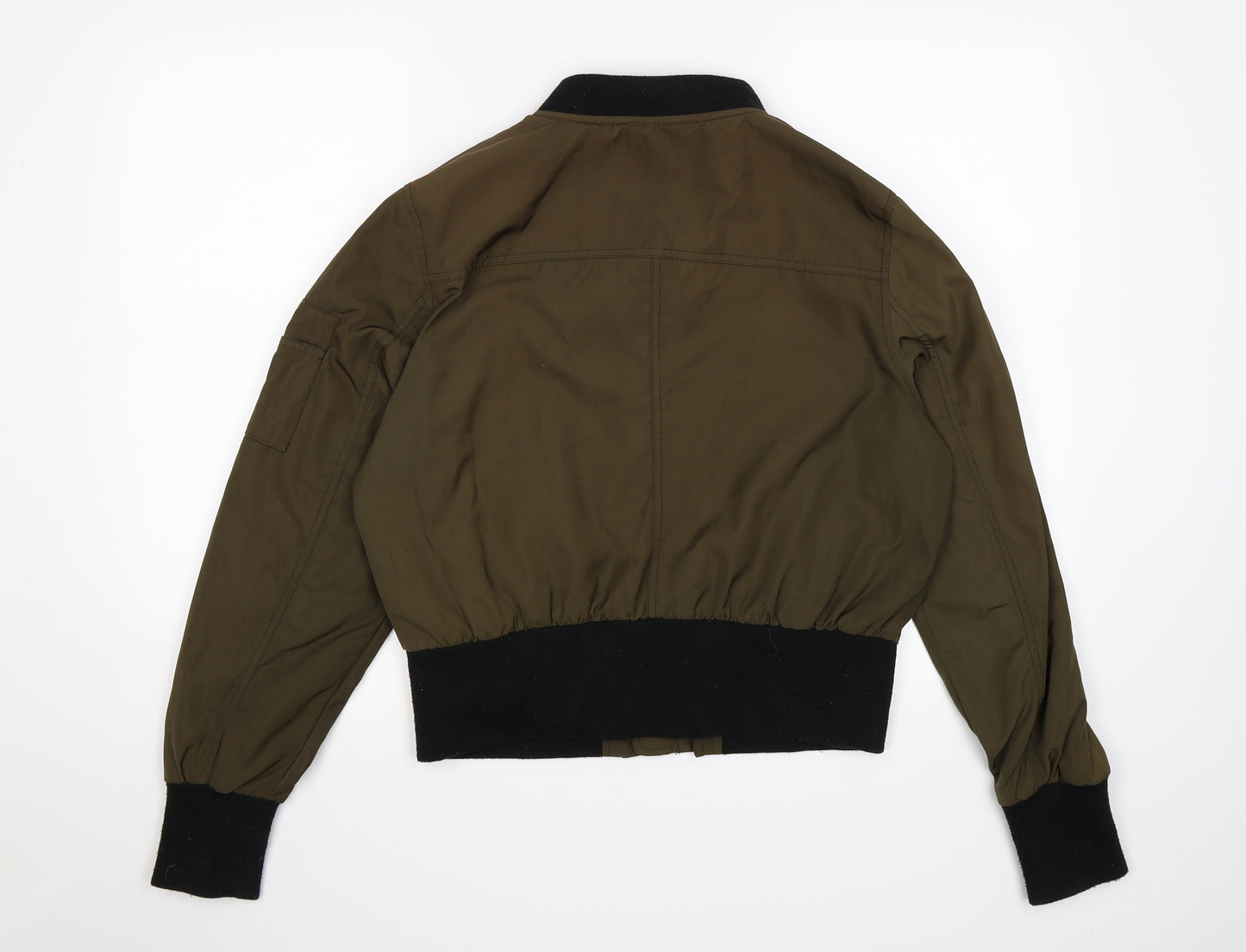 Primark Womens Green   Bomber Jacket Jacket Size 14
