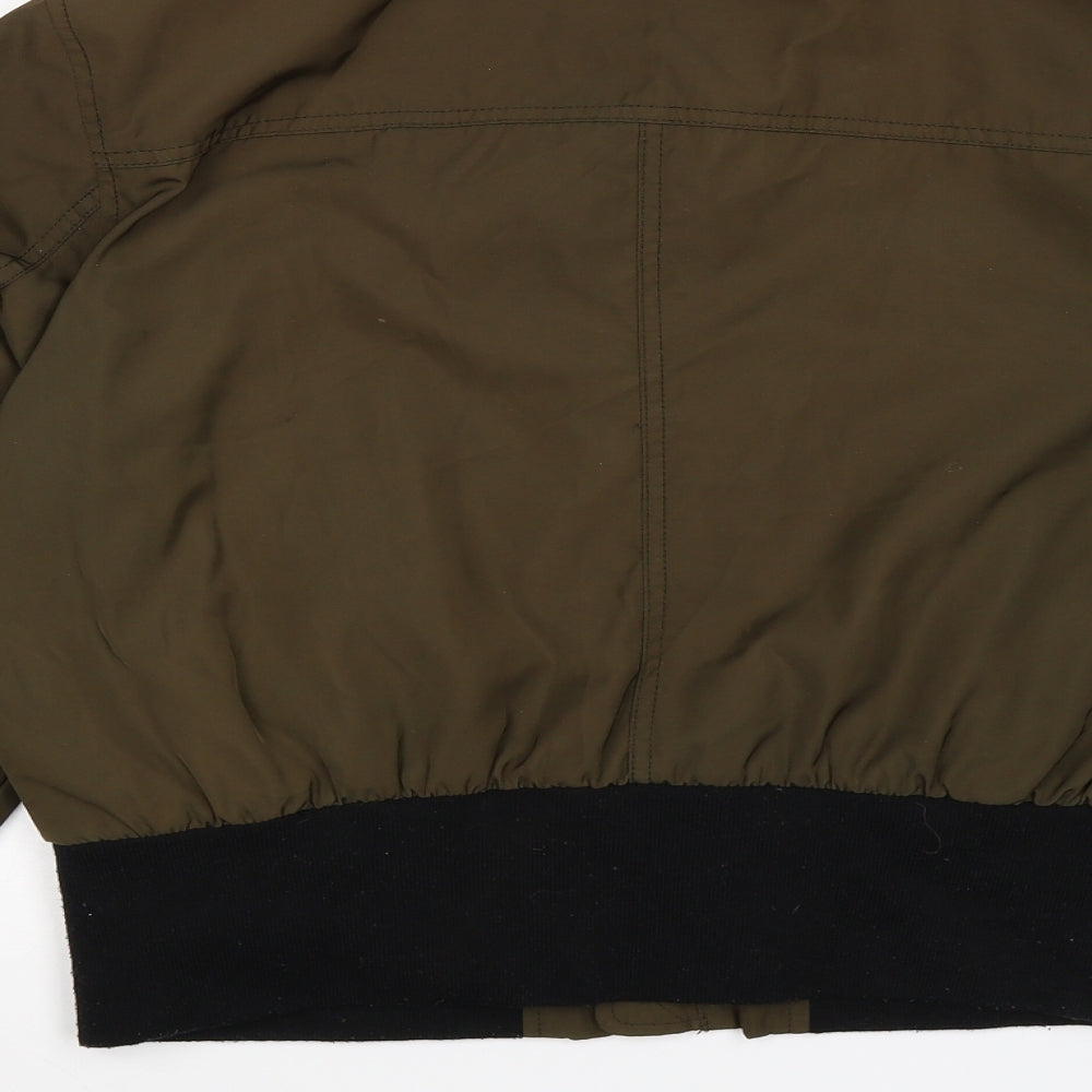 Primark Womens Green   Bomber Jacket Jacket Size 14
