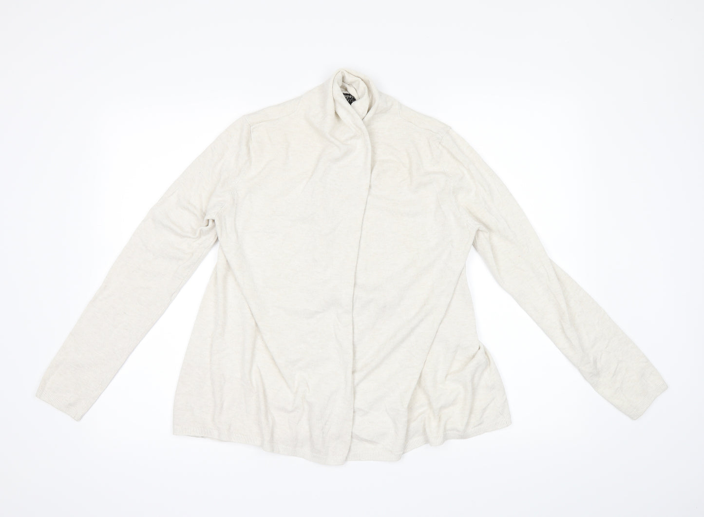 Papaya Womens White   Cardigan Jumper Size 12