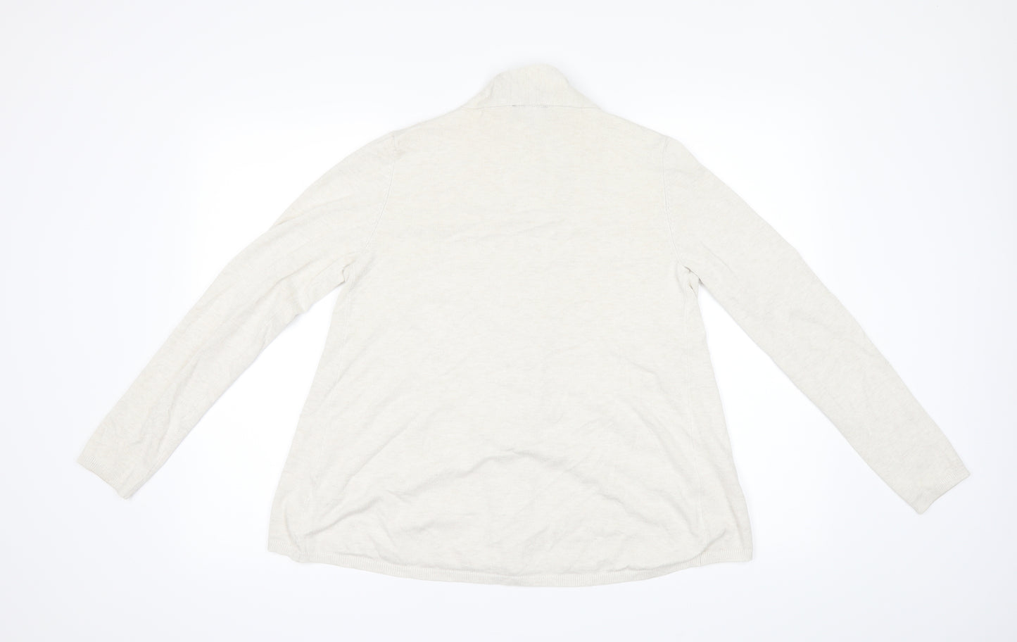 Papaya Womens White   Cardigan Jumper Size 12