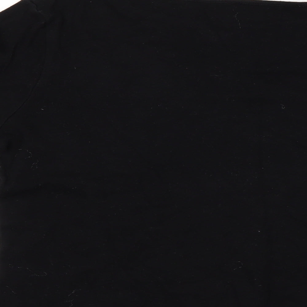 Dorothy Perkins Womens Black   Basic Blouse Size 16