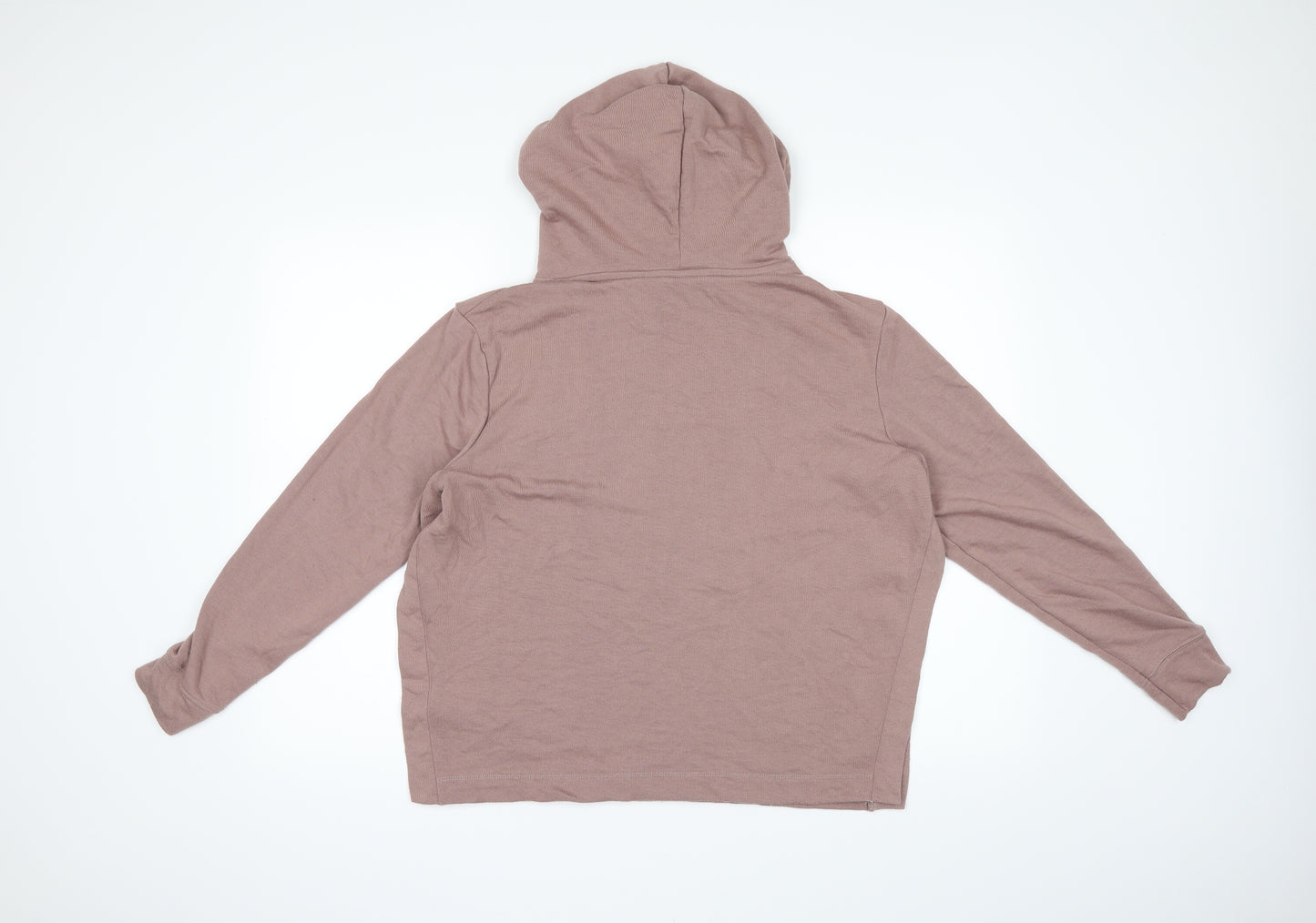 H&M Womens Beige   Pullover Hoodie Size M