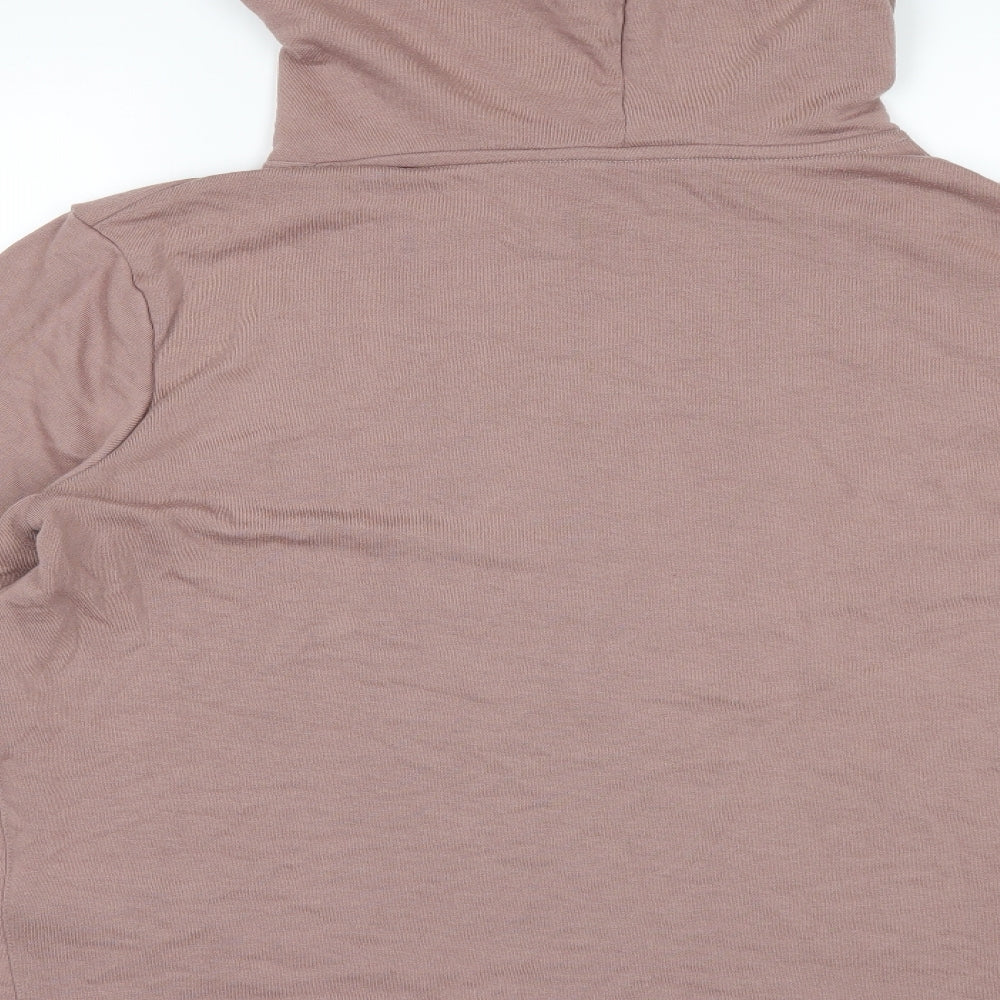 H&M Womens Beige   Pullover Hoodie Size M