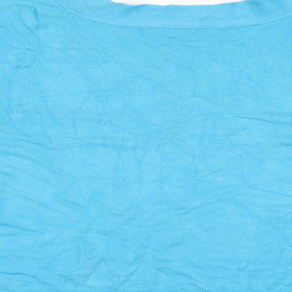 Bonmarché Womens Blue   Cardigan Jumper Size XL