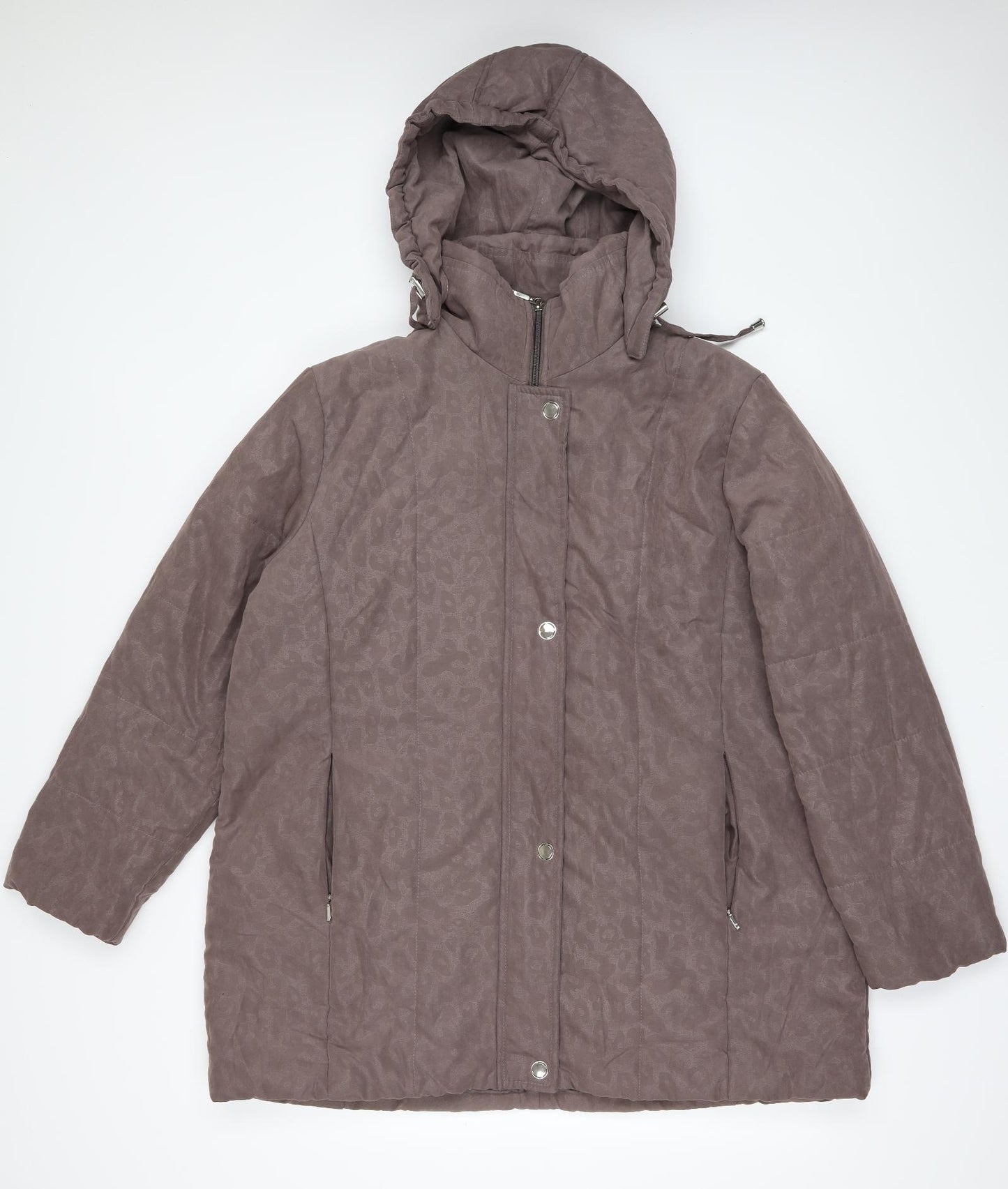 Ofinesse Womens Purple   Trench Coat Coat Size 20