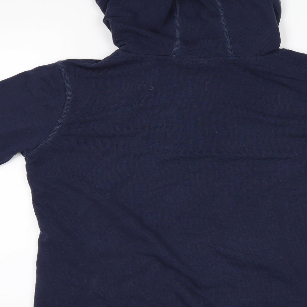 Critvit Mens Blue   Full Zip Hoodie Size M