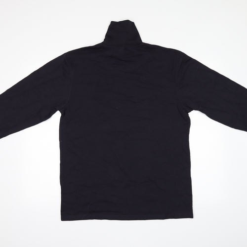 Henbury Mens Blue   Pullover Jumper Size M