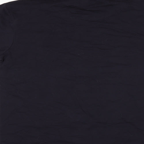 Henbury Mens Blue   Pullover Jumper Size M