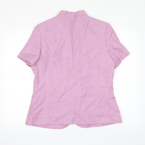 Anna Rose Womens Pink   Jacket Suit Jacket Size 14