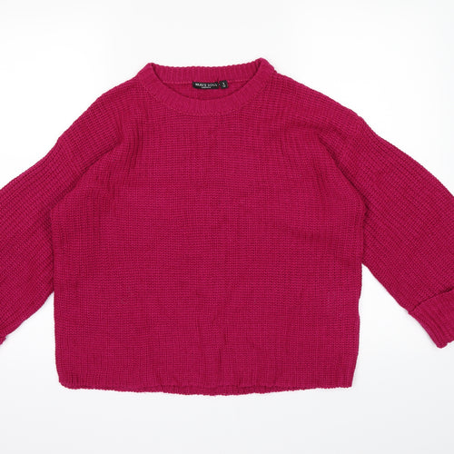 Brave Soul Womens Purple   Pullover Jumper Size 12