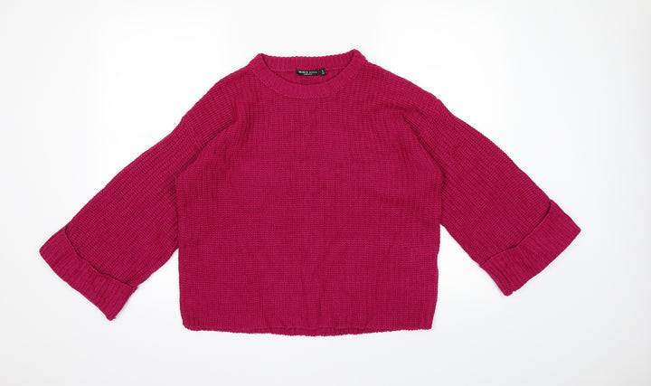 Brave Soul Womens Purple   Pullover Jumper Size 12