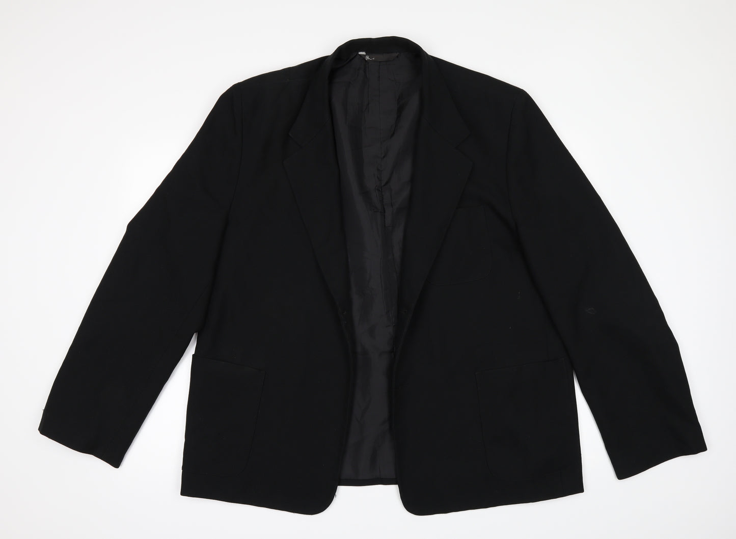 BHS Mens Black   Jacket Suit Jacket Size 42
