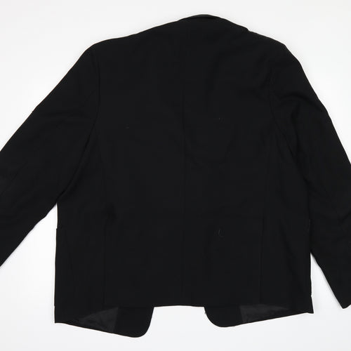 BHS Mens Black   Jacket Suit Jacket Size 42