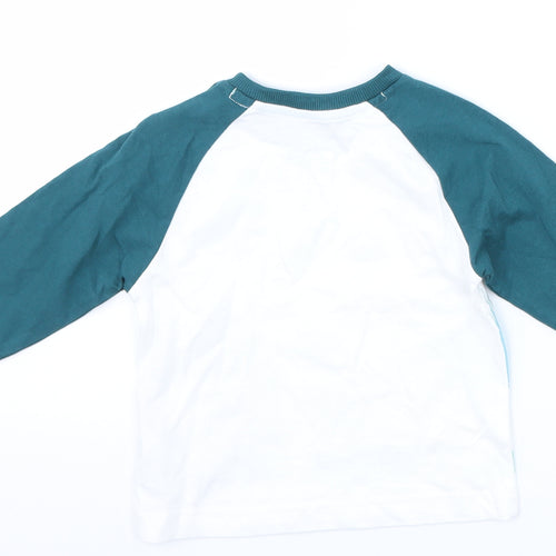 Nutmeg Boys Green   Basic T-Shirt Size 6-9 Months  - Graphic