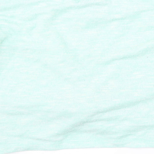 Matalan Girls Blue   Pullover Jumper Size 5 Years  - Twist front