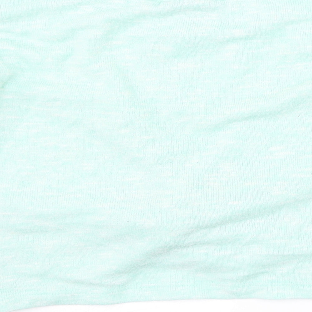 Matalan Girls Blue   Pullover Jumper Size 5 Years  - Twist front
