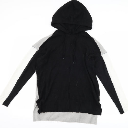 Select Womens Black   Pullover Hoodie Size 12