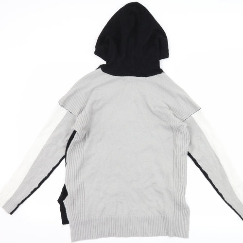 Select Womens Black   Pullover Hoodie Size 12
