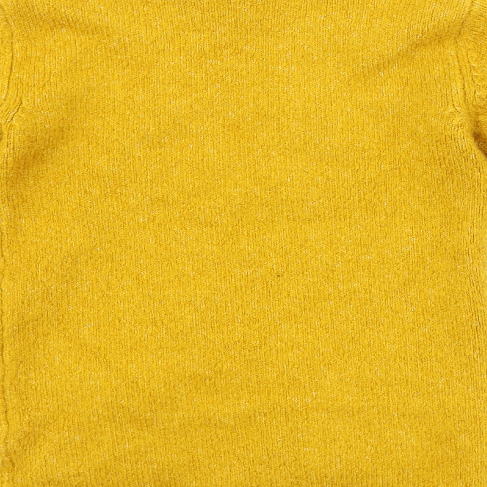 TU Girls Yellow   Cardigan Jumper Size 3 Years