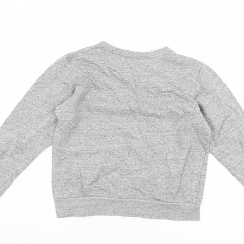 tout a coup Girls Grey   Pullover Sweatshirt Size 14 Years  - cat