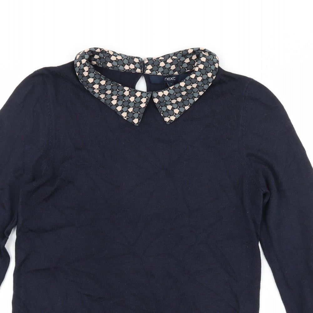 NEXT Womens Blue   Basic T-Shirt Size 8