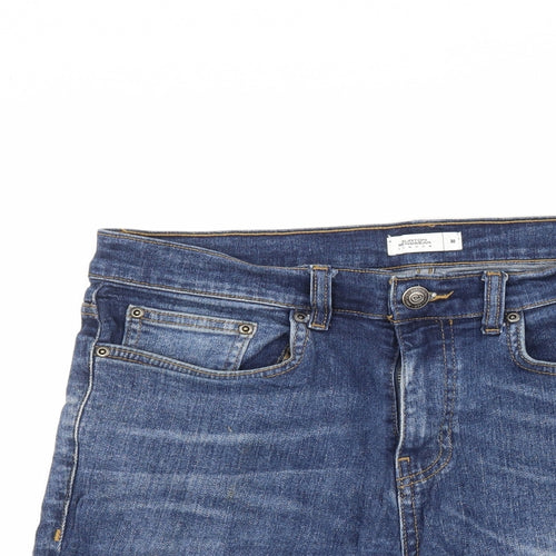 Burton Mens Blue  Denim Bermuda Shorts Size 30