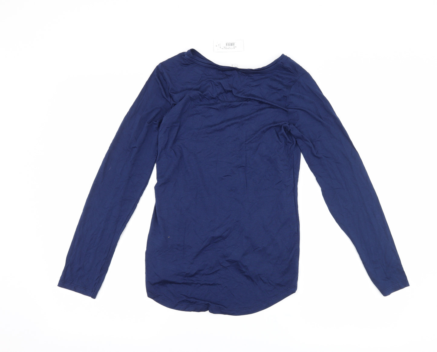 Blue Zoo Girls Blue   Basic T-Shirt Size 11-12 Years  - Buterfly