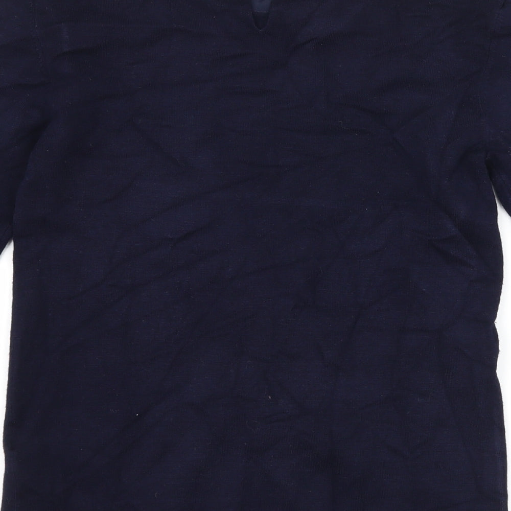 Warehouse Womens Blue   Basic T-Shirt Size 6
