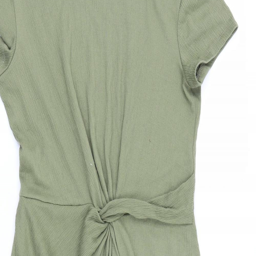 Primark Girls Green   T-Shirt Dress  Size 11-12 Years