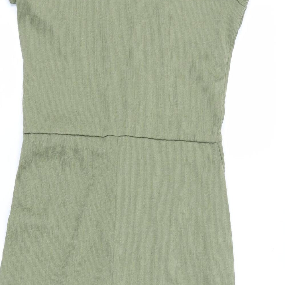 Primark Girls Green   T-Shirt Dress  Size 11-12 Years